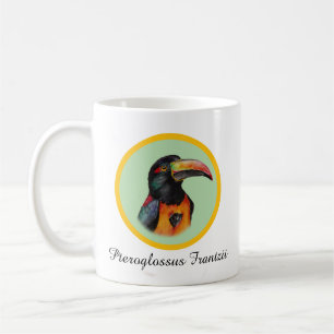 Wasserfarben-Tukan Kaffeetasse
