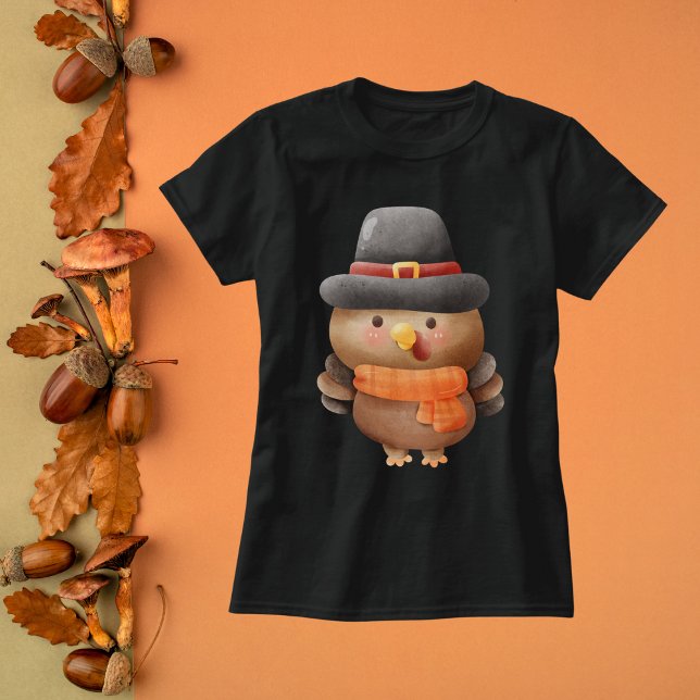 Wasserfarben Türkei in Pilgrim Hat T-Shirt (Von Creator hochgeladen)
