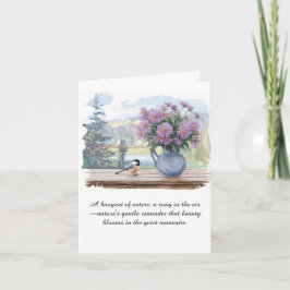 Wasserfarben und Chickadeangebot