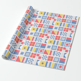 Wasserfarben Wasserfahnen Seewasserdusche Geschenkpapier