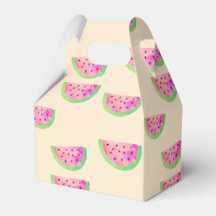 Wasserfarben Wassermelonen Geschenkschachtel