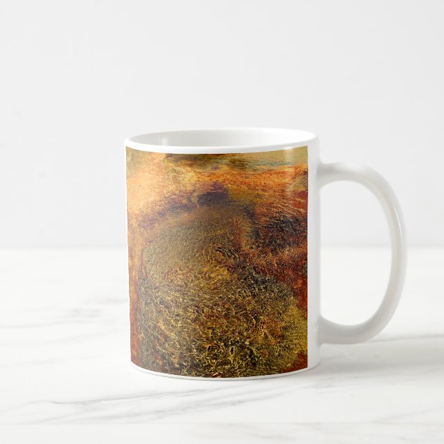 Wasserfarben zu Schönheit der Natur Kaffeetasse (Rechts)
