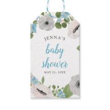 Wasserfarbenanemones Florals | Babydusche