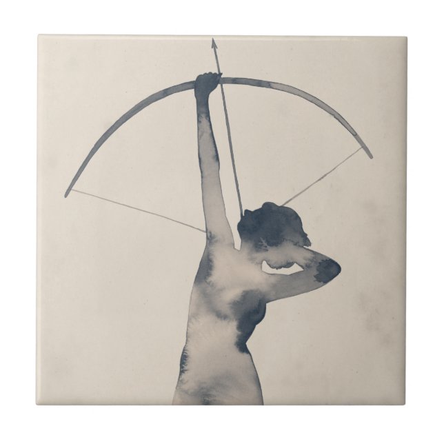 WasserfarbenArcheress Fliese (Vorderseite)