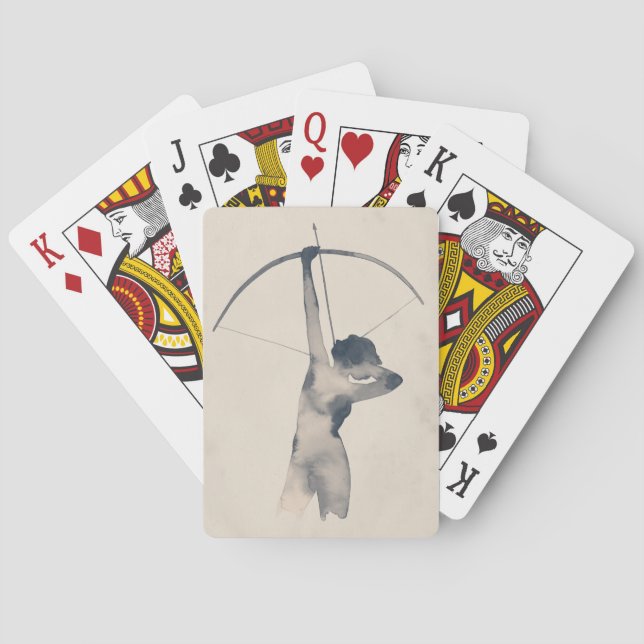 WasserfarbenArcheress Spielkarten (Rückseite)