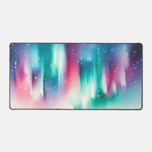 Wasserfarbenauroras Schreibtischunterlage