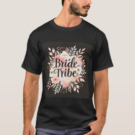 Wasserfarbenbride Stamm Party Männerhemd T-Shirt
