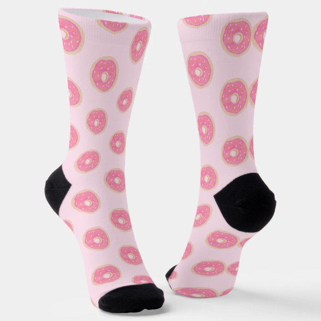 WasserfarbenDonuts Socken (Gewinkelt)
