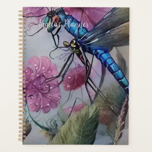 Wasserfarbendrachenfliege, Planer personalisieren (Vorderseite)