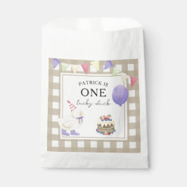 Wasserfarbendusche 1. Geburtstag Geschenktütchen