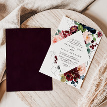 Wasserfarbene Illustrierte Fall Blumenzange Diaman