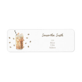 Wasserfarbene Kaffeepause Babydusche