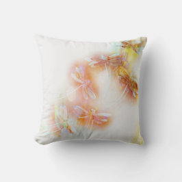 Wasserfarbene Libellen Kissen