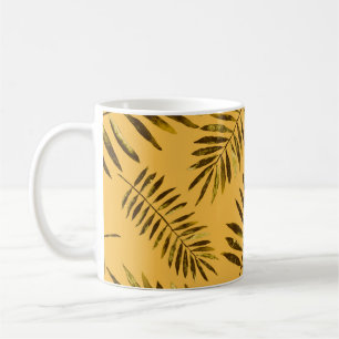 Wasserfarbene nahtlose Muster mit farbenfrohem Abs Kaffeetasse
