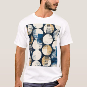Wasserfarbene Punkte, getauchte Wirkung. T-Shirt
