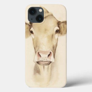 Wasserfarbene Stalltiere Kuh Case-Mate iPhone Hülle