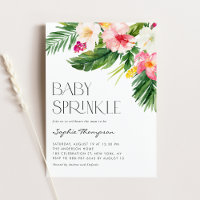 Wasserfarbene tropische Blume Sommersprinkkeln