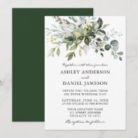 Wasserfarbene Vegetation Moderne Kunst, Dichtung u