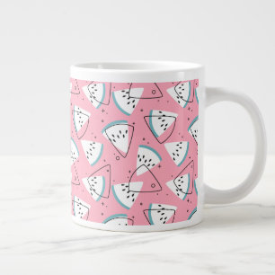 Wasserfarbene Wassermelonen Jumbo-Tasse