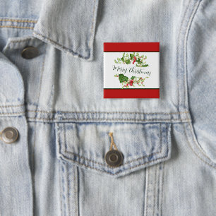 Wasserfarbene Weihnachtsgirlande individuell Urlau Button