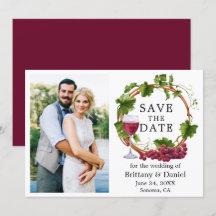 Wasserfarbene Weintrauben Foto Burgund