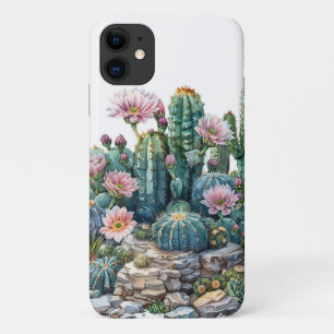 Wasserfarbene Wüste Blume Kakteen. Case-Mate iPhone Hülle