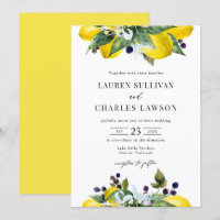 Wasserfarbenemon und BlackBerry Summer Wedding
