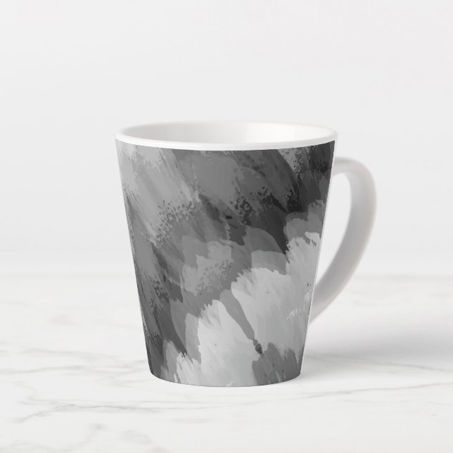 Wasserfarbener Wasserfall, Natur 3 Milchtasse (Rechte Ecke)