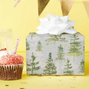 Wasserfarbener Wasserpark California Geschenkpapier