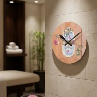 Wasserfarbenes Badeschaum-Badezimmer