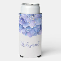 Wasserfarbenes Blaues Hydrangea-Brautparty