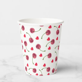 Wasserfarbenes Herd Pappbecher