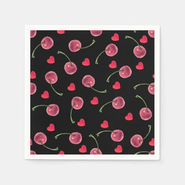 Wasserfarbenes Herd Serviette (Vorderseite)