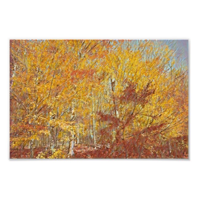 Wasserfarbenfallen Fotodruck (Vorne)