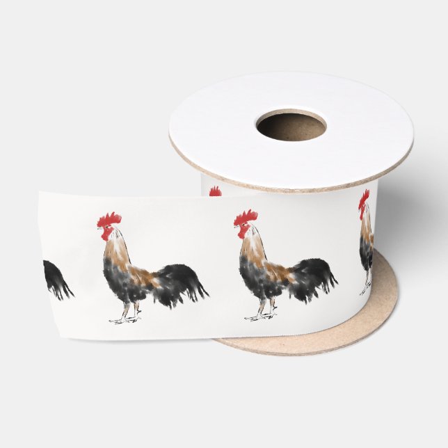 Wasserfarbenfarm Satinband (Spule)
