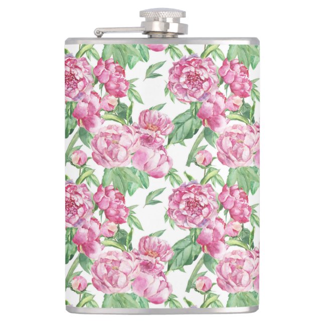 Wasserfarbenfeld Flachmann (Vorderseite)