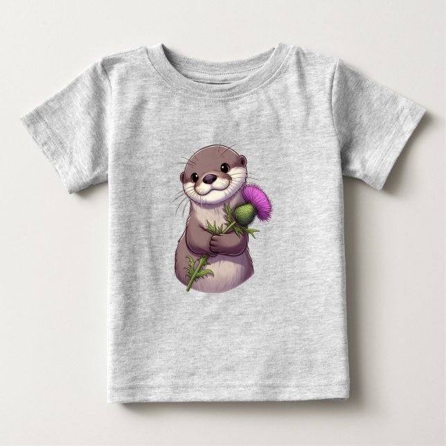 Wasserfarbenfilter Baby T-shirt (Vorderseite)