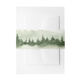 Wasserfarbenfrohe Hochzeit Einladungsbanderole