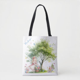 Wasserfarbenfrohe Osterfrühlingszucht Tasche