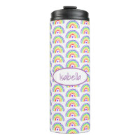 Wasserfarbenfrohe Regenbogen und Personalisierte H