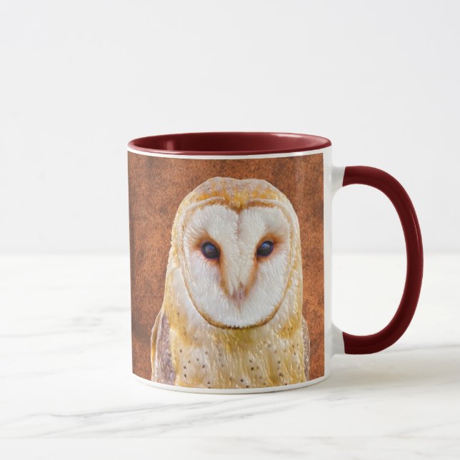 Wasserfarbenfrohe Vogelwelt Kunst der Tierwelt Tasse (Rechts)