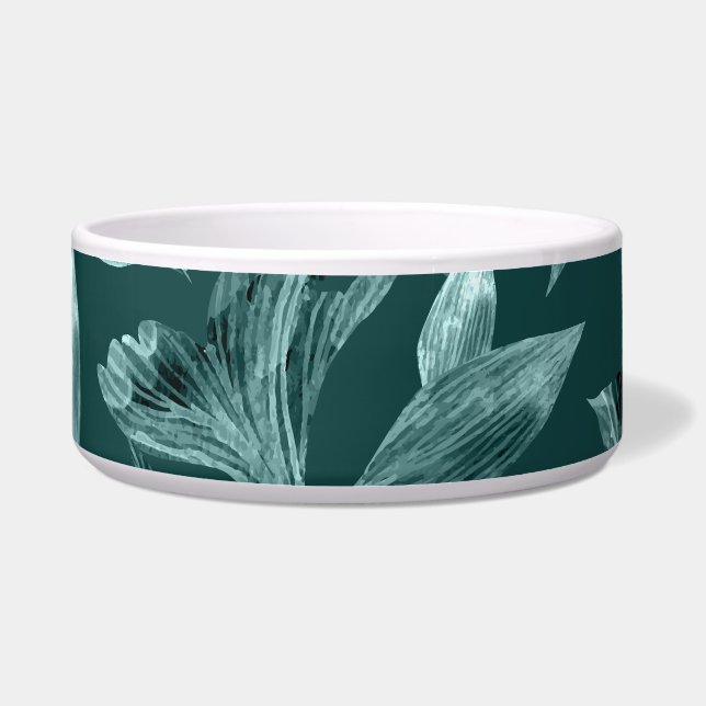 Wasserfarbengefallene Blätter 10 Napf (Vorderseite)