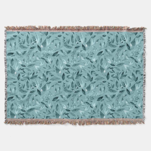 Wasserfarbengefallene Blätter 2 Decke (Vorderseite)