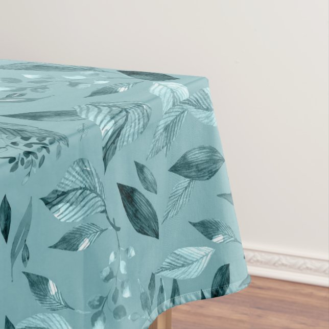 Wasserfarbengefallene Blätter 2 Tischdecke (Beispiel)