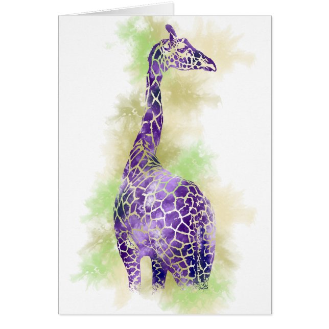 WasserfarbenGiraffe 1 (Vorne)