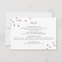 Wasserfarbenherzen Hochzeitskarte