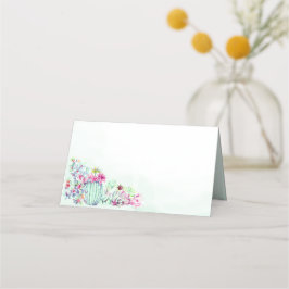 Wasserfarbenkaktus Hochzeiten von Platzkarten