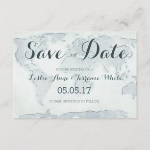 Wasserfarbenkarte Save the Date