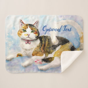 Wasserfarbenkatze Sherpadecke