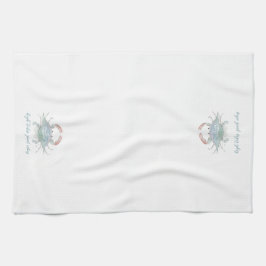 Wasserfarbenkrebse Geschirrtuch